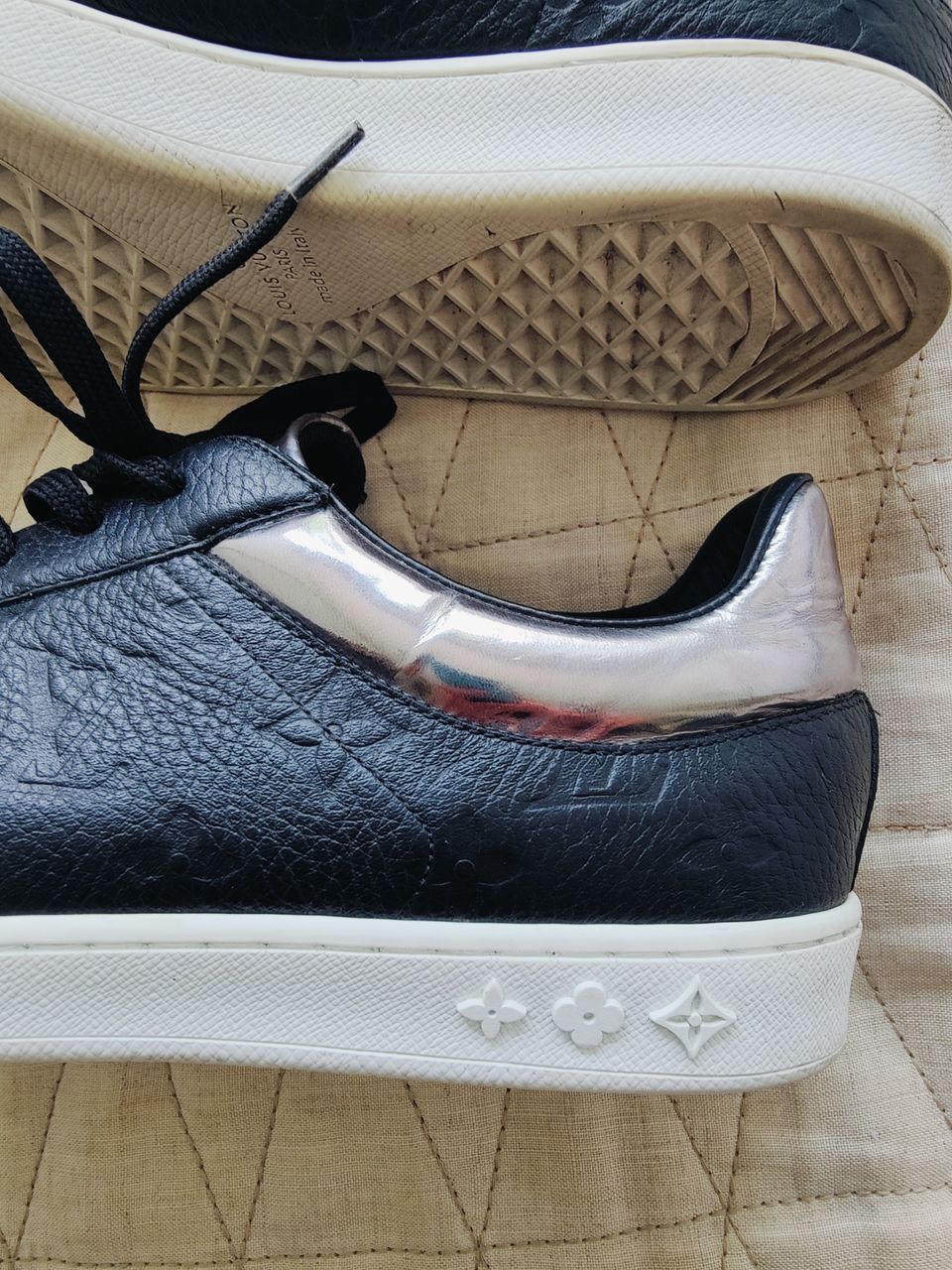 Louis Vuitton Luxembourg leather low trainers 7