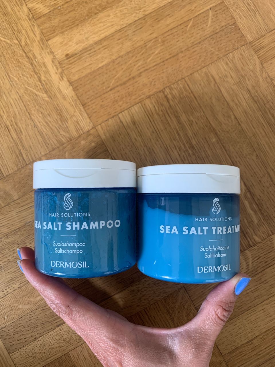 Dermosil Sea Salt shampoo ja hoitoaine