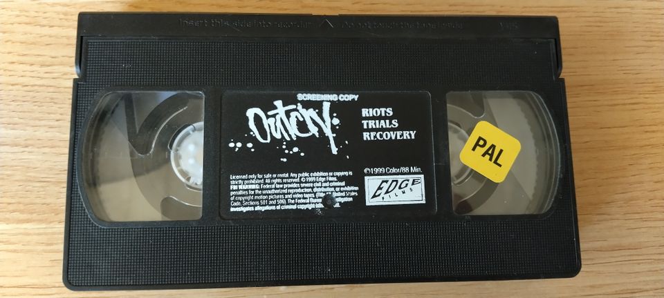 Outcry: Riots, Trials and Recovery VHS