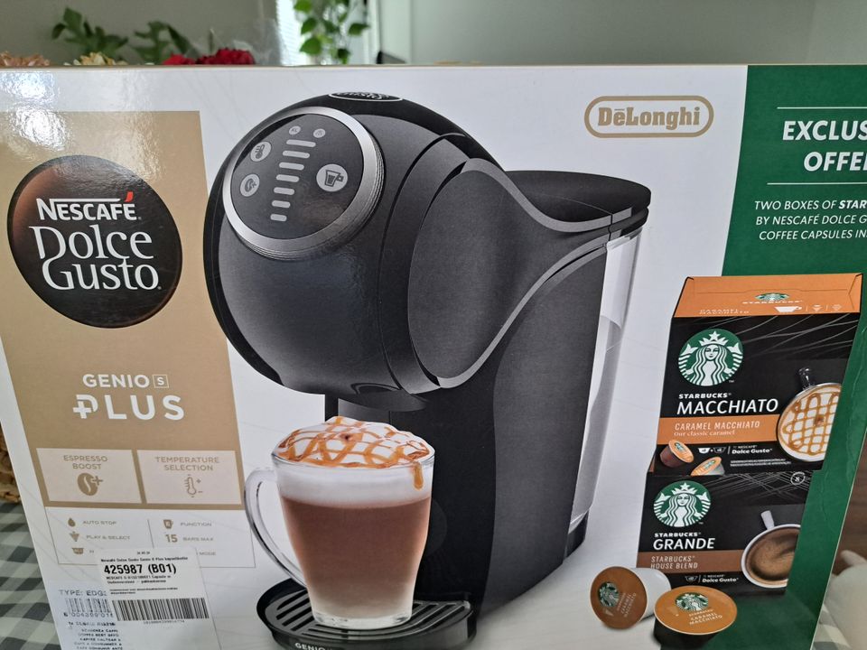 Unused new Nescafe Dolce Gusto Genio S Plus