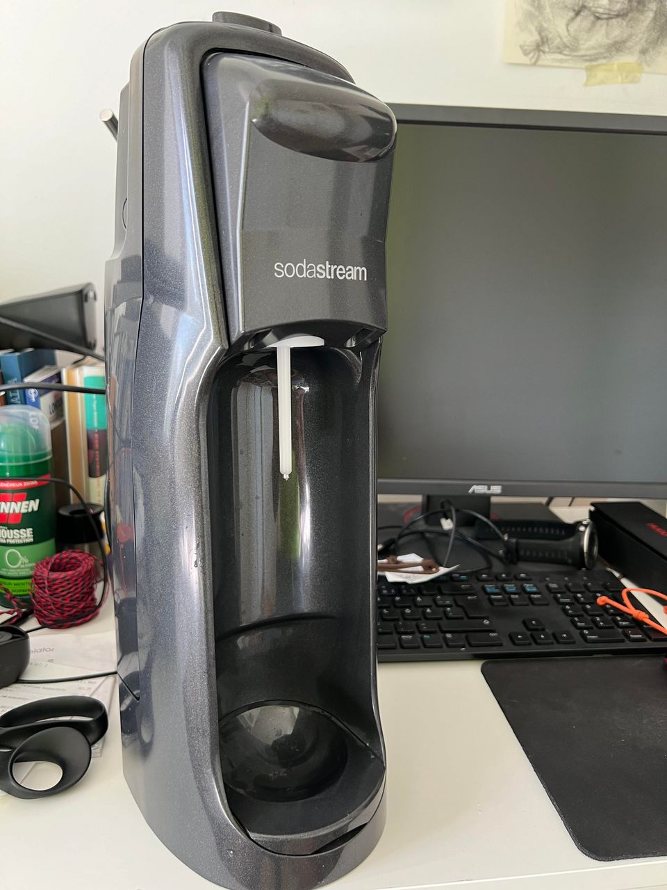 SodaStream hapotuslaite + hiilihappopatruuna (60l)