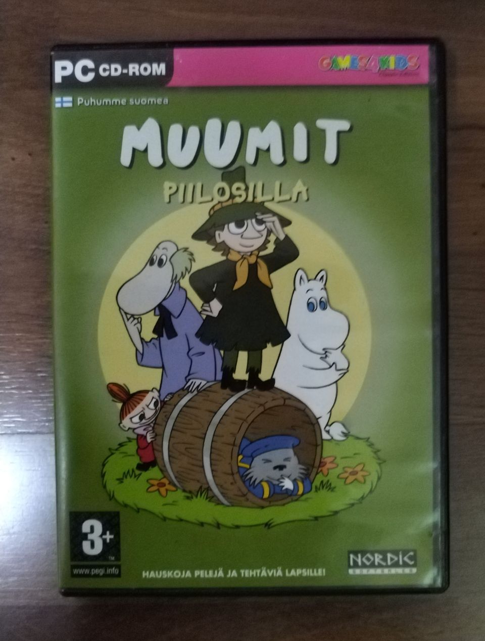 Muumit piilosilla PC peli