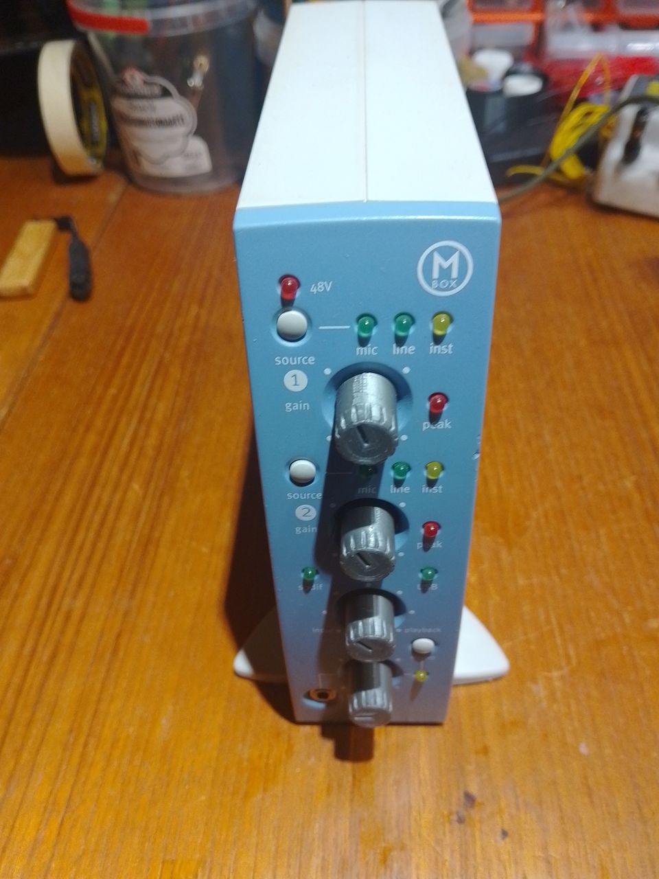 Digidesing Mbox 1, 2 input xlr, win10 ajurilla.