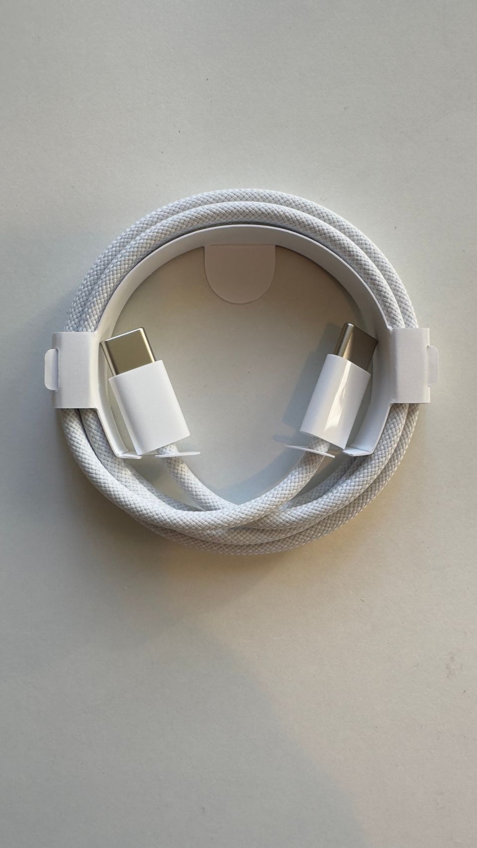 Apple USB-C Lightning kaapeli 1 m (punottu)