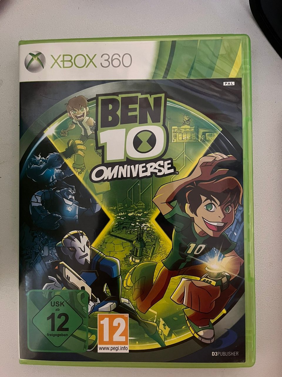 Ben 10 omniverse Xbox 360 peli