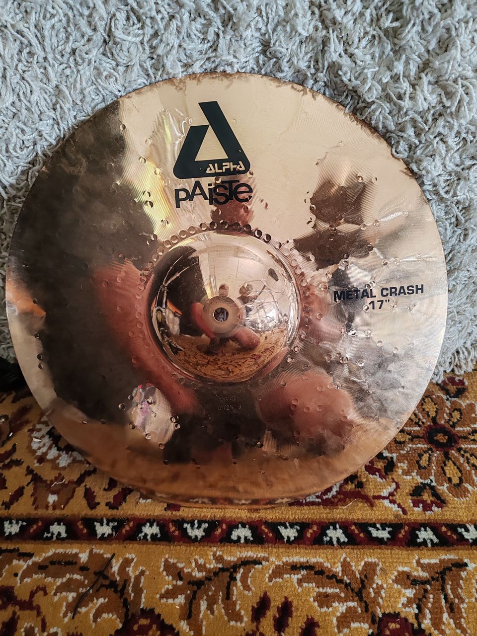 Paiste Alpha metal crash 17"