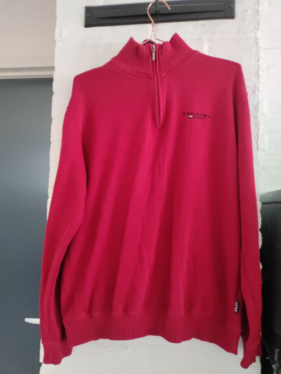 Half zip- neule