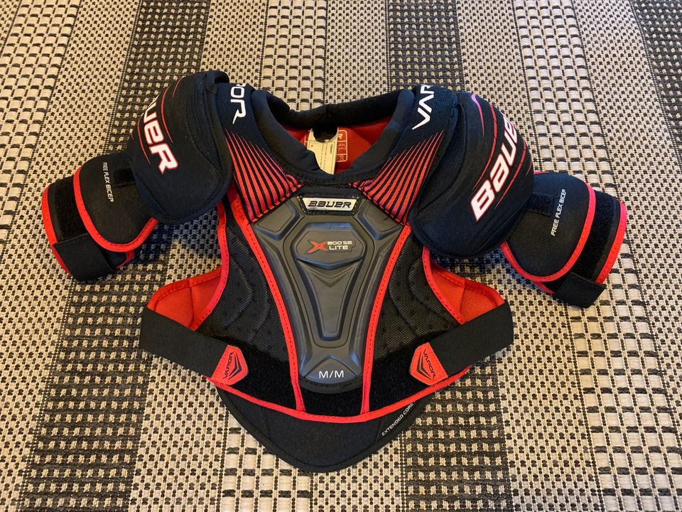 Rintapanssari, Bauer x800 lite, lasten koko M