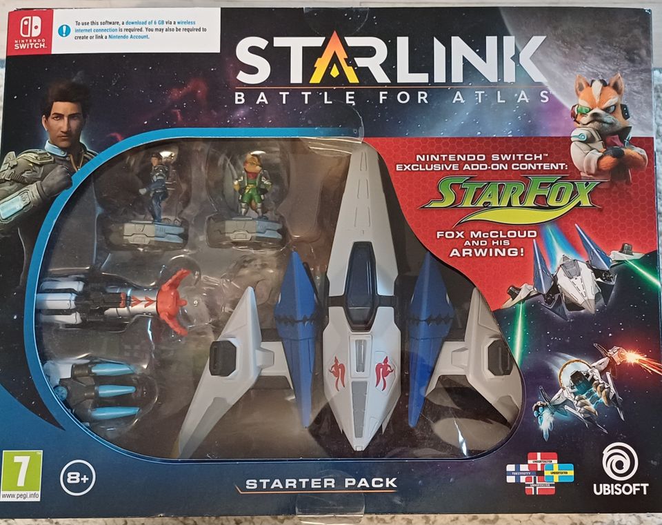 Nintendo switch Starlink peli