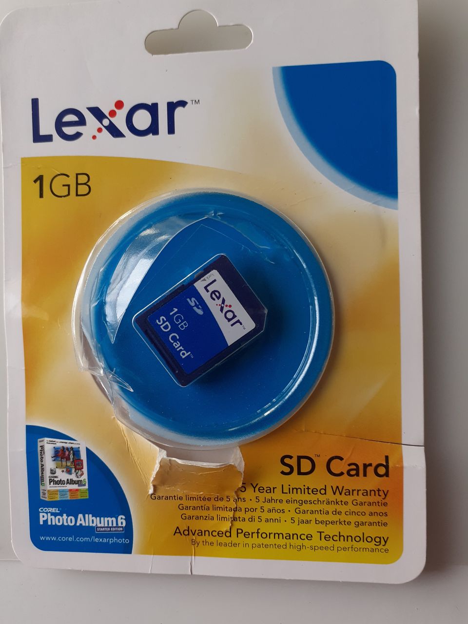 Lexar SD Card 1GB