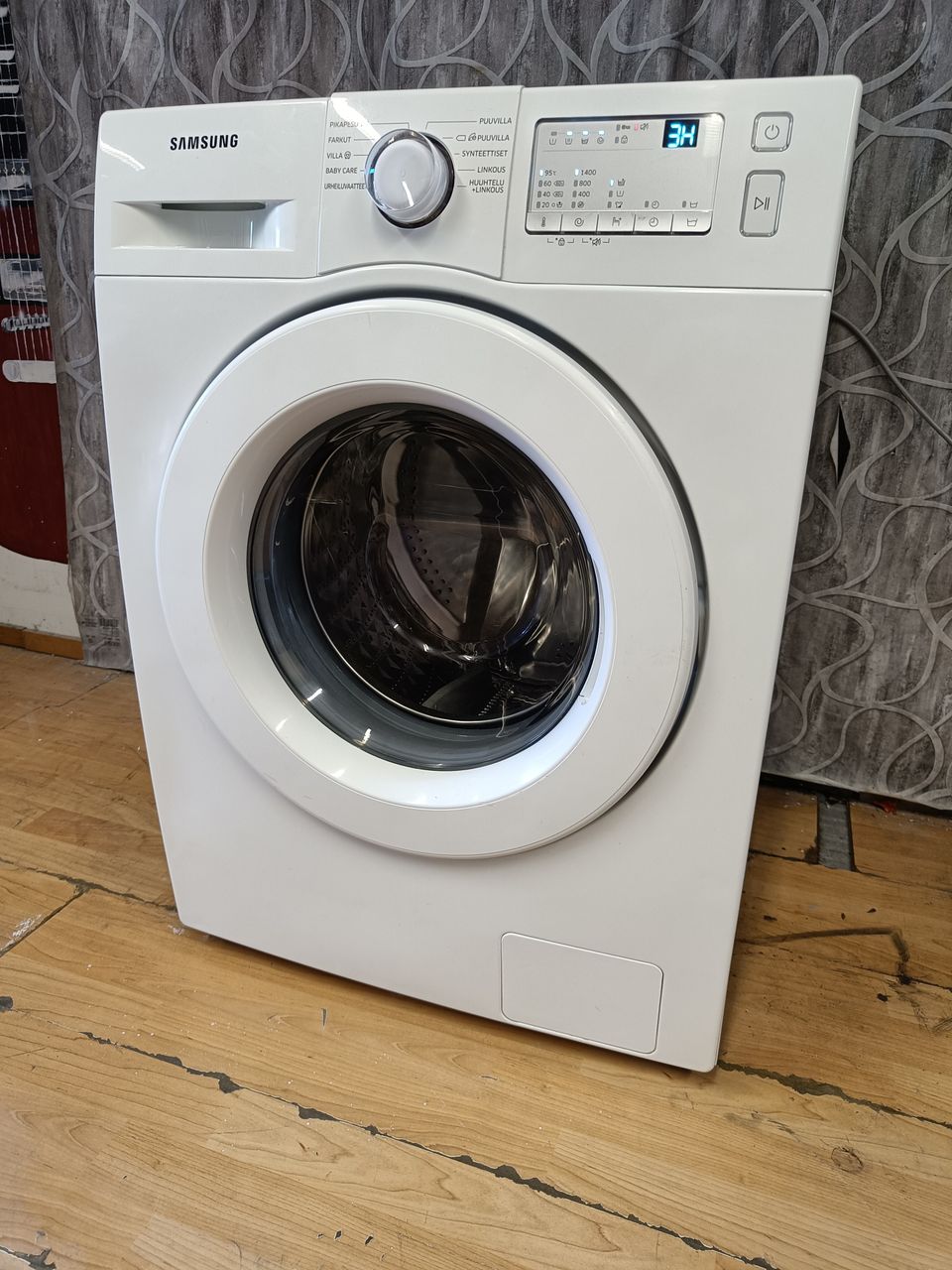 Samsung 8kg pesukone kuljetus/asennus