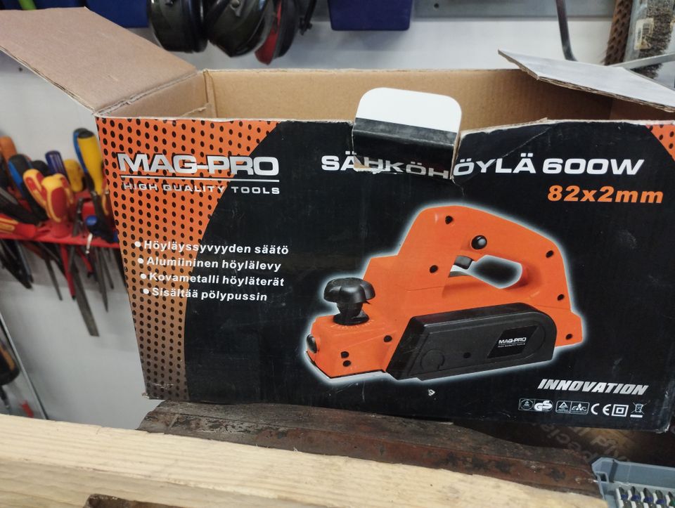 Mag pro sähköhöylä 600w 82x2mm