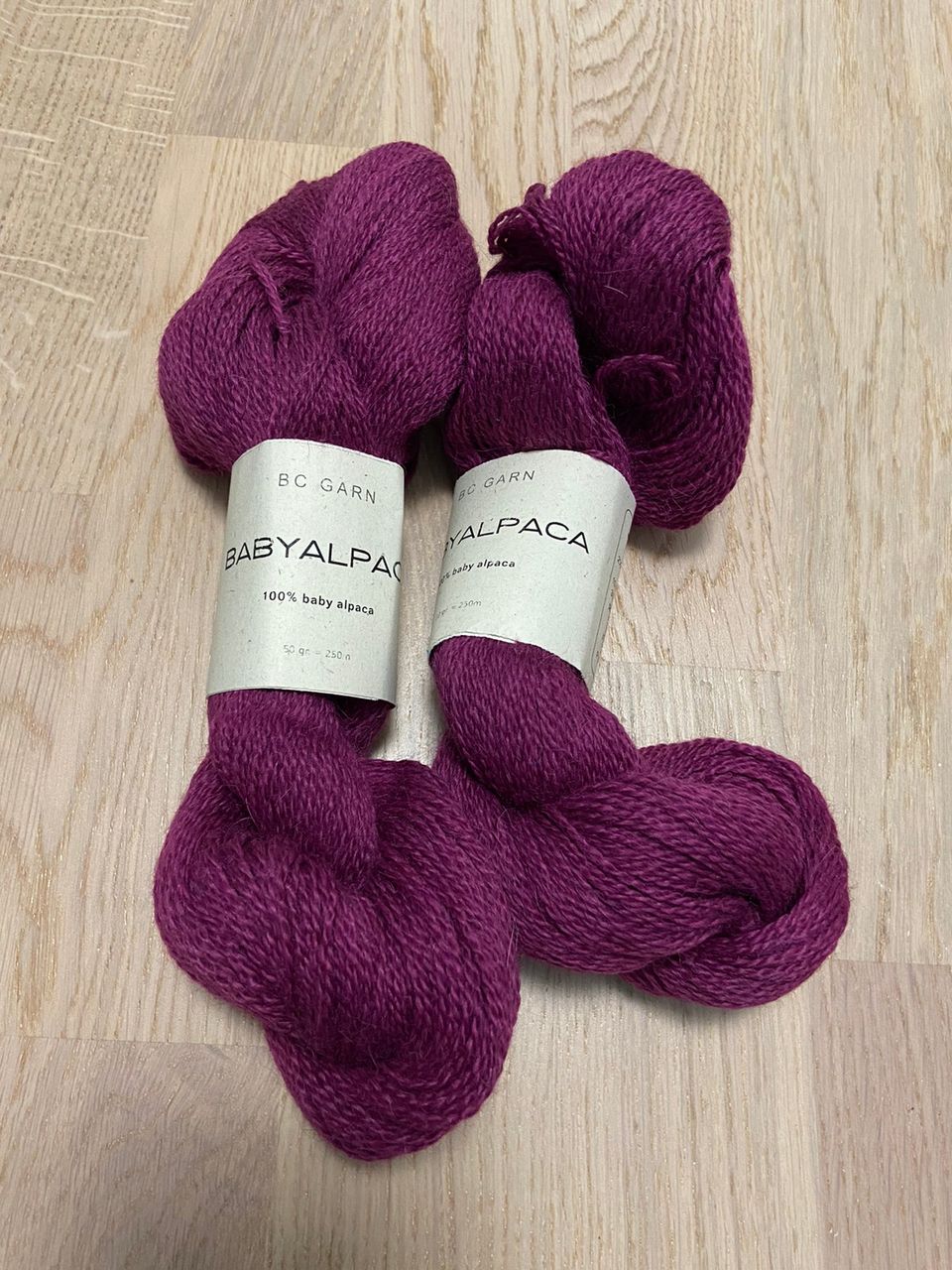 Bc garn Baby alpaca 2x50g