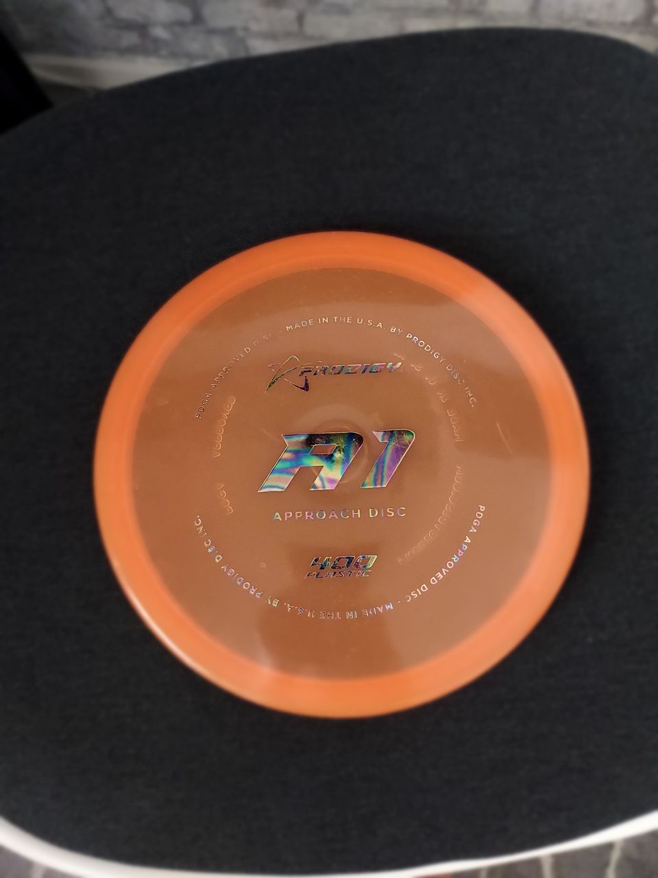 Prodigy A1 400 plastic frisbeegolf kiekko