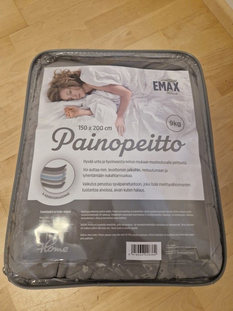 Emax painopeitto 9kg 150x200cm