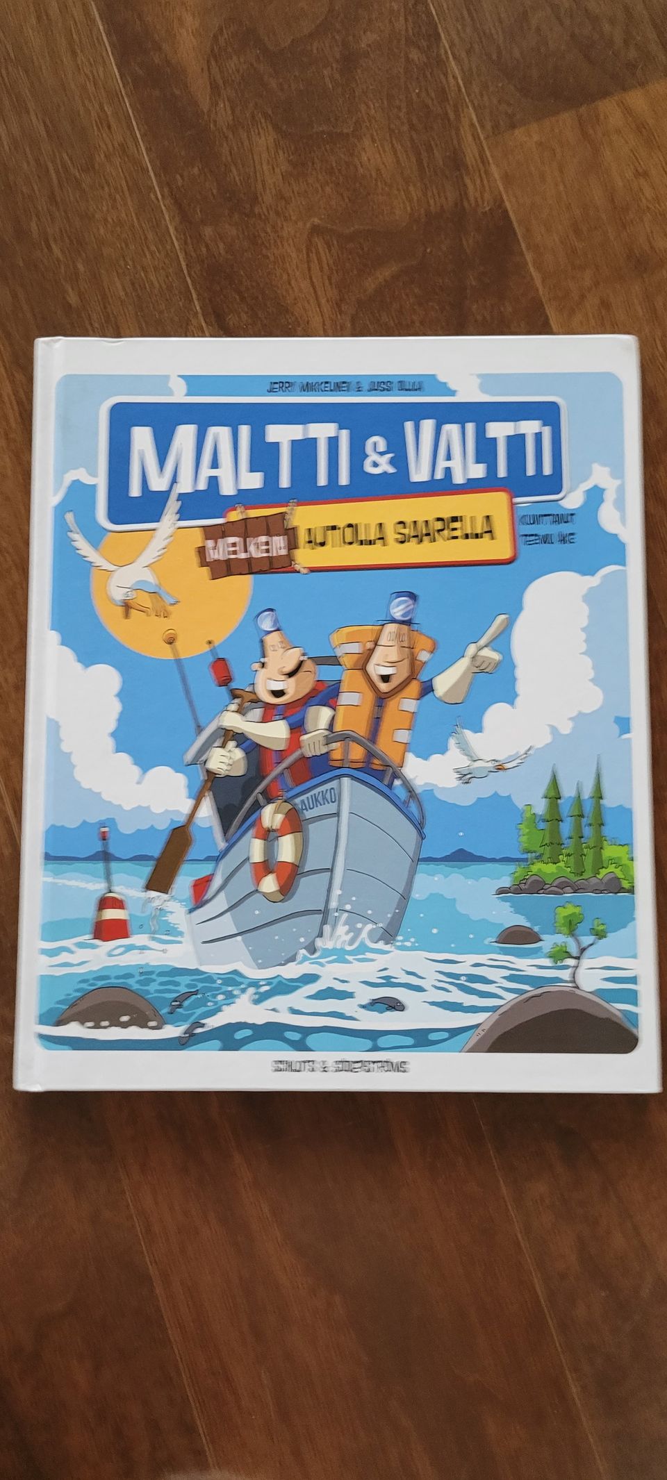 Lastenkirja: Maltti ja Valtti, Melkein autiolla saarella