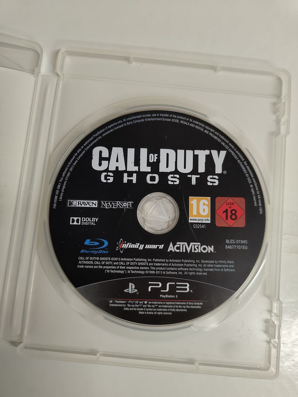 Call of Duty Ghost PS3