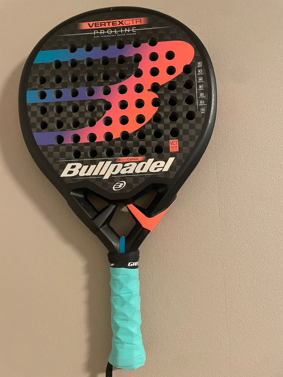 Bull padel VERTEX CONTROL 2019 padel maila