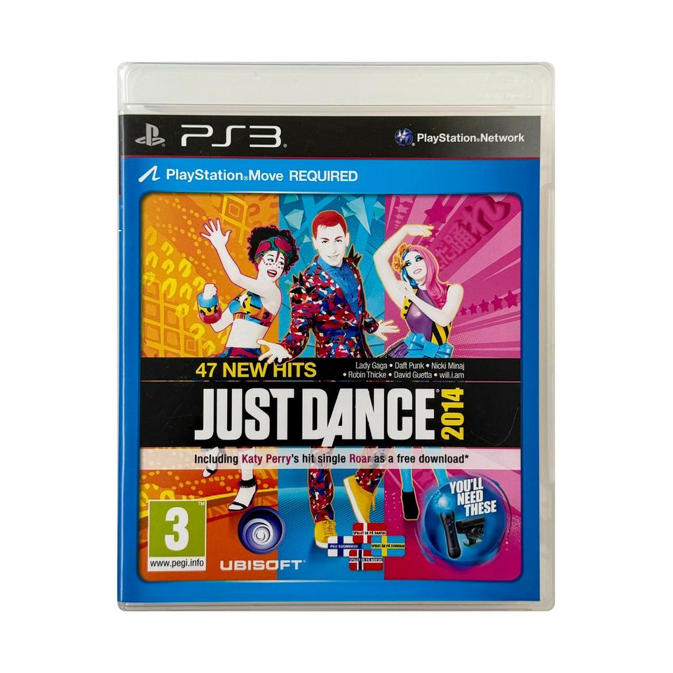 ⭐️🎮 Just Dance 2014 - PS3 💥+löytyy paljon muita pelejä