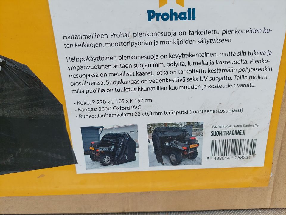 Mönkkärin pienkonesuoja