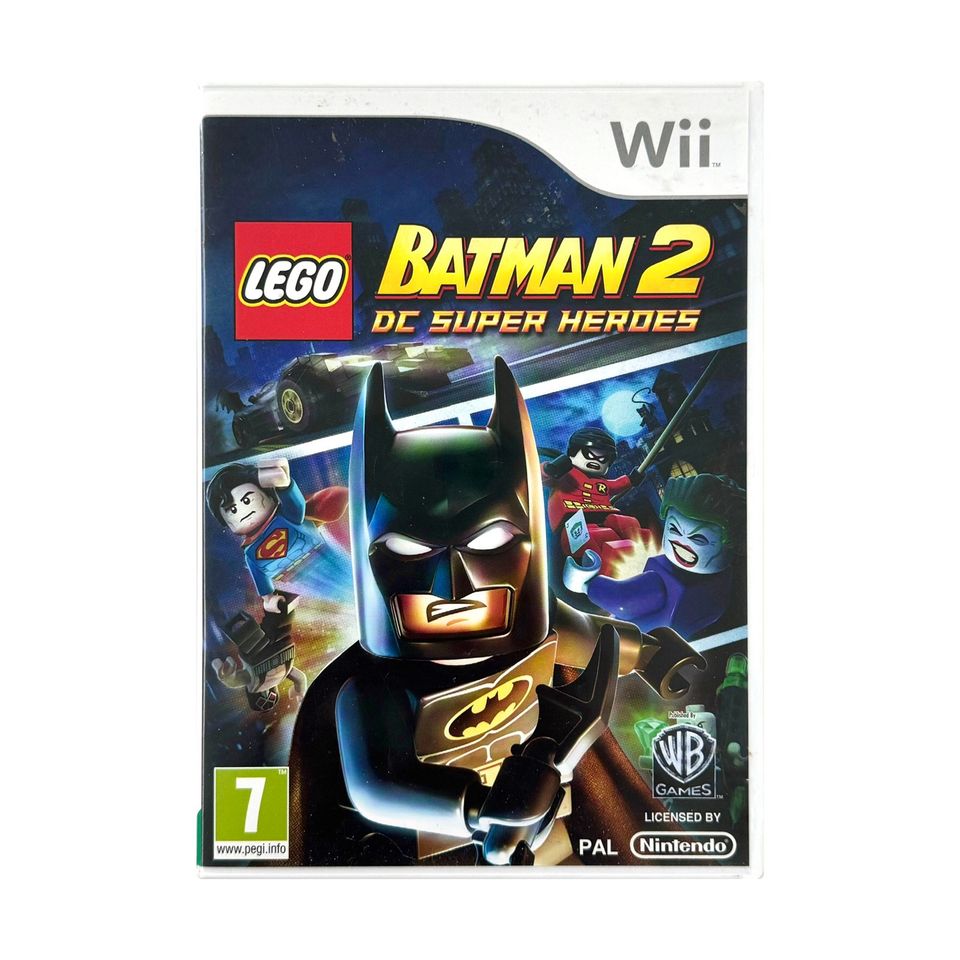 ⭐️💎 Lego Batman 2 - Nintendo Wii 💥+löytyy paljon muita pelejä