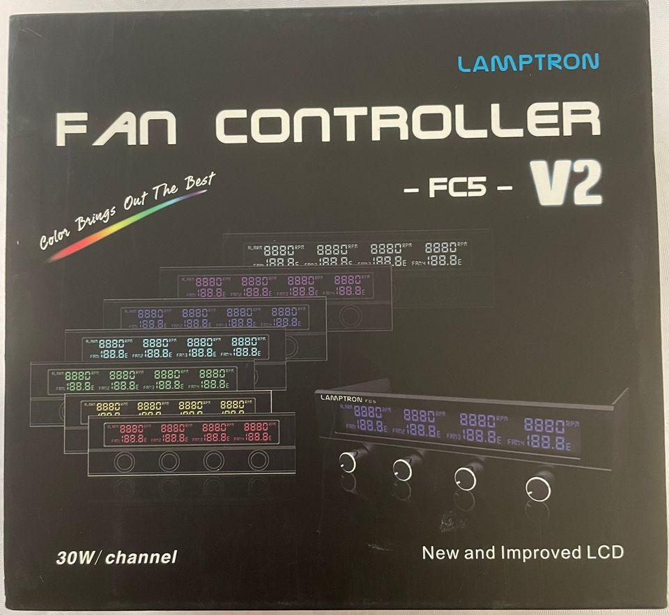 Fan Controller / PC-tuulettimien ohjainpaneeli