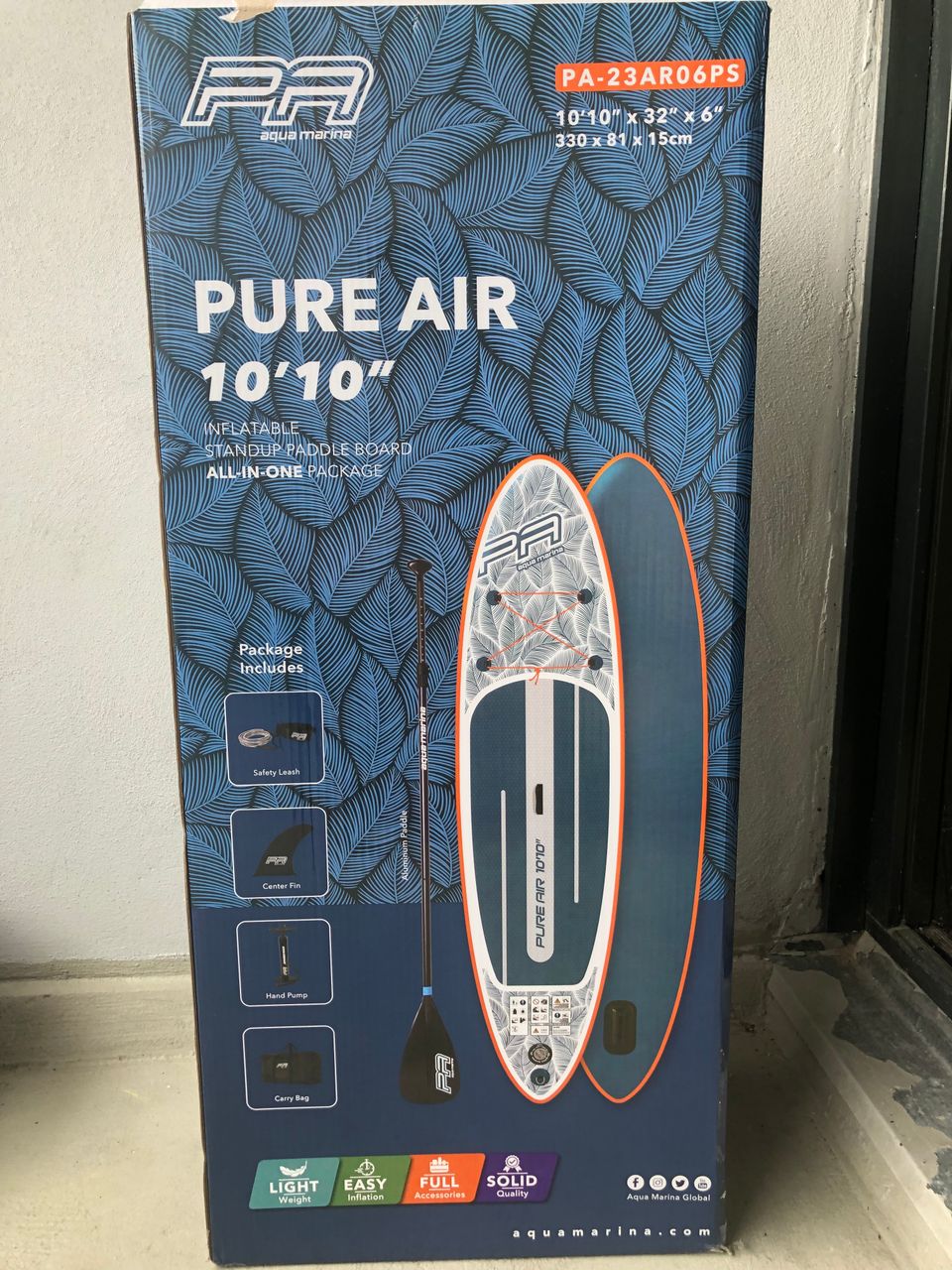 Pure Air Aqua Marina SUP Board