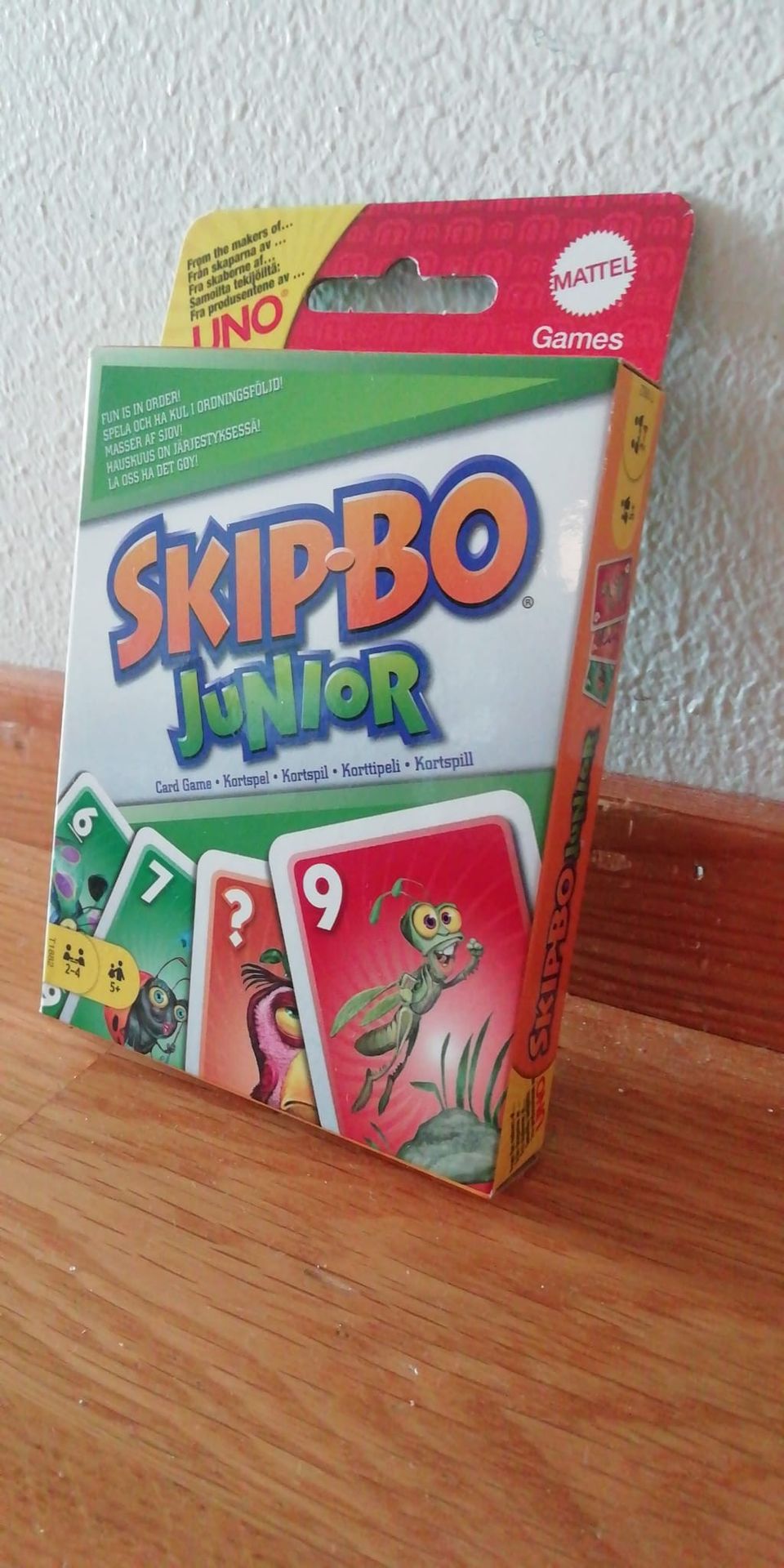 Skip-Bo Junior -korttipeli