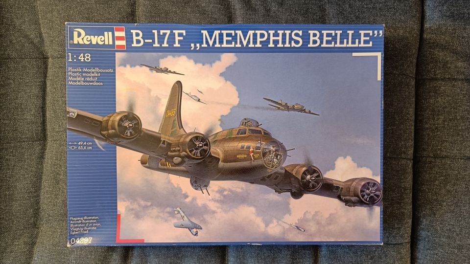 Revell B-17F Memphis Belle - Pienoismalli