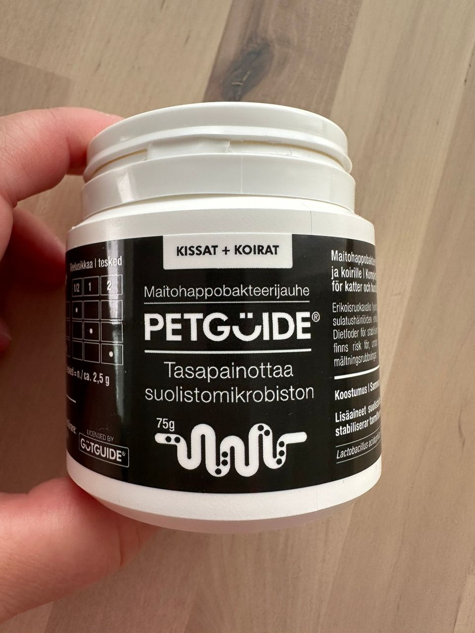 Petguide maitohappobakteeri