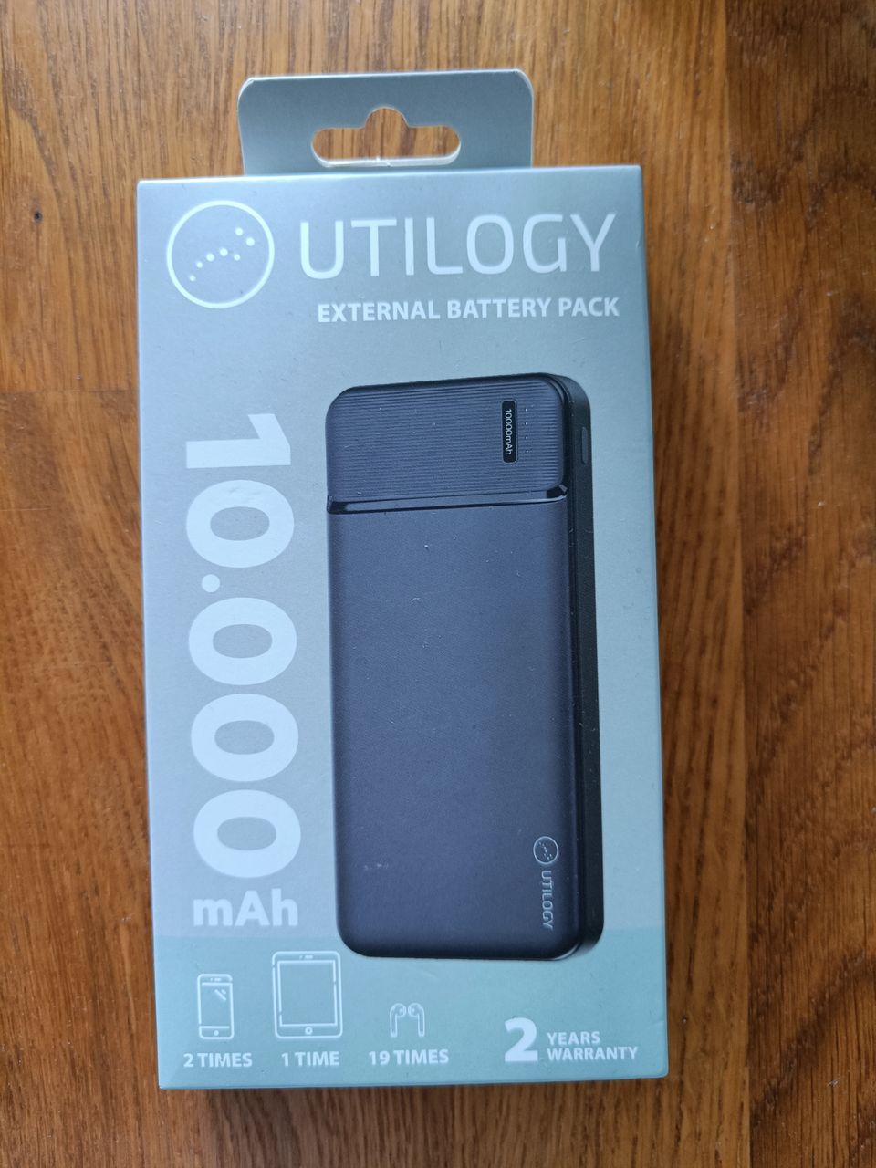 Varavirtalähde 10 000 mAh (uusi)