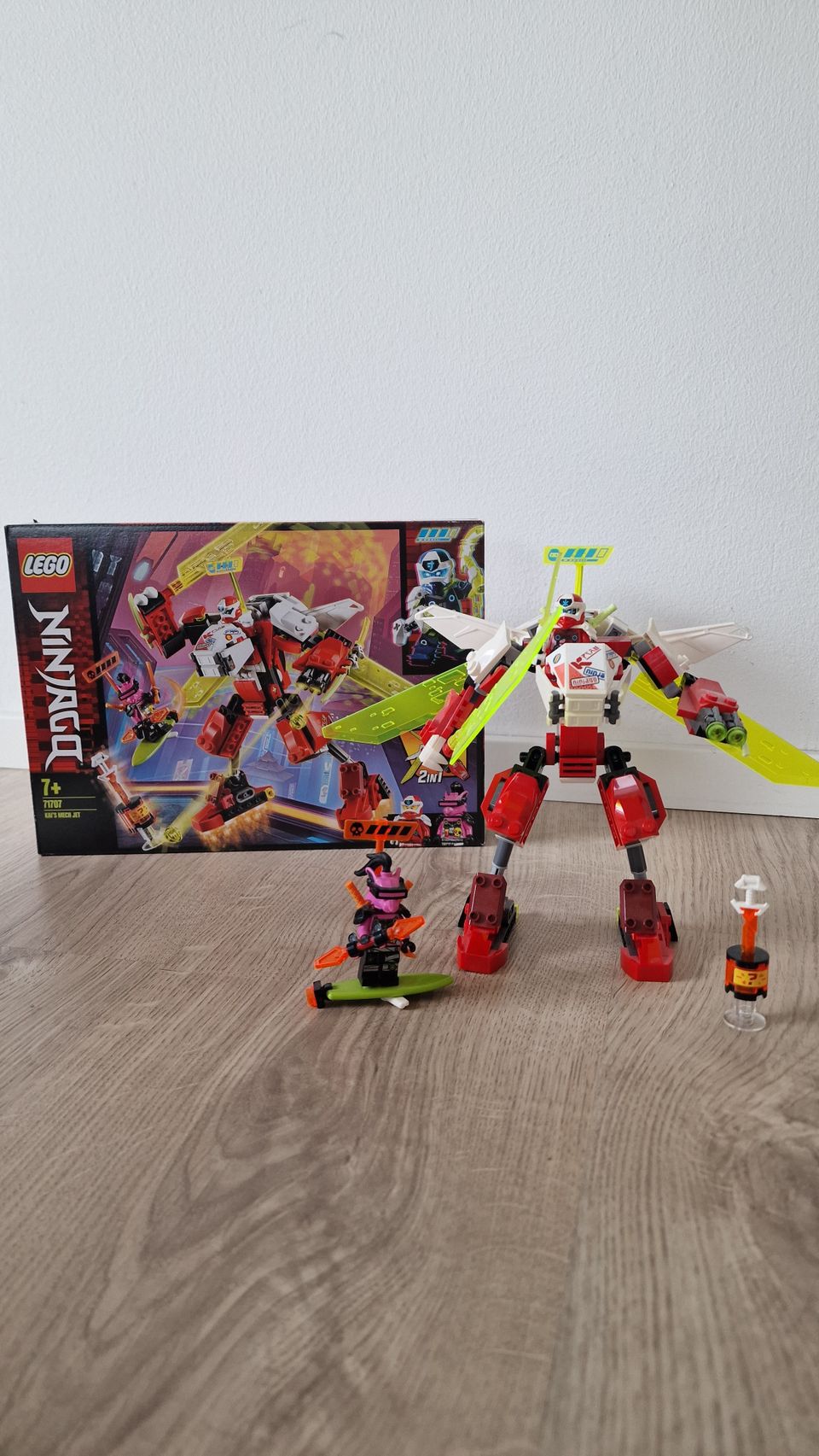 Lego Ninjago 71707 Kain Robosuihkari 2-in-1