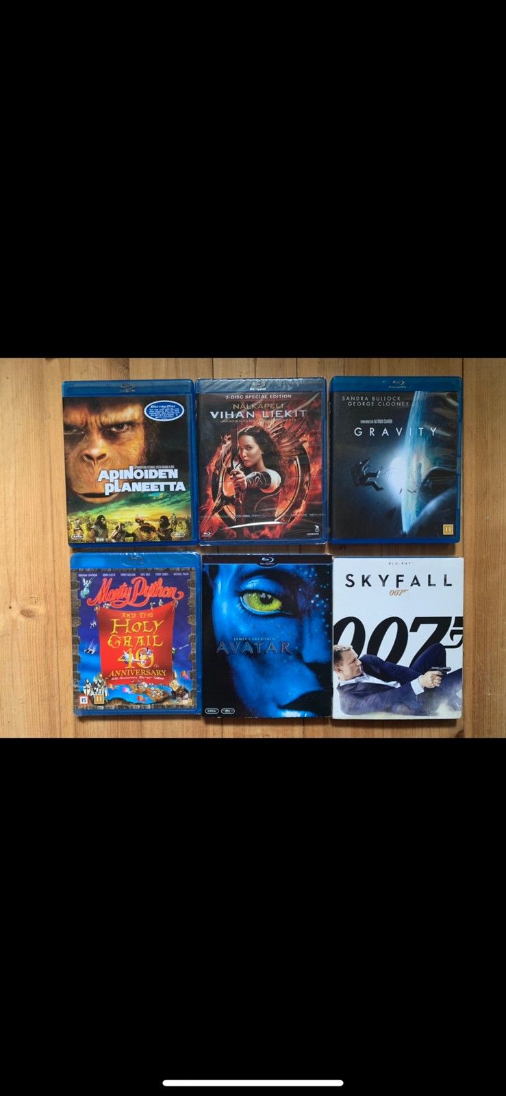 Blue ray dvd klassikot