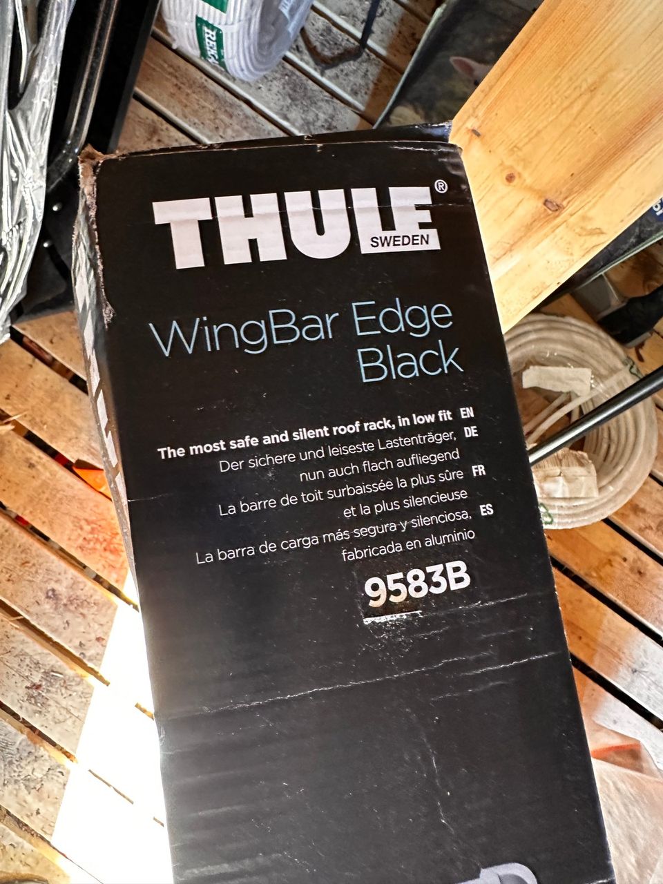 Thule Wingbar Edge black -kattotelineet