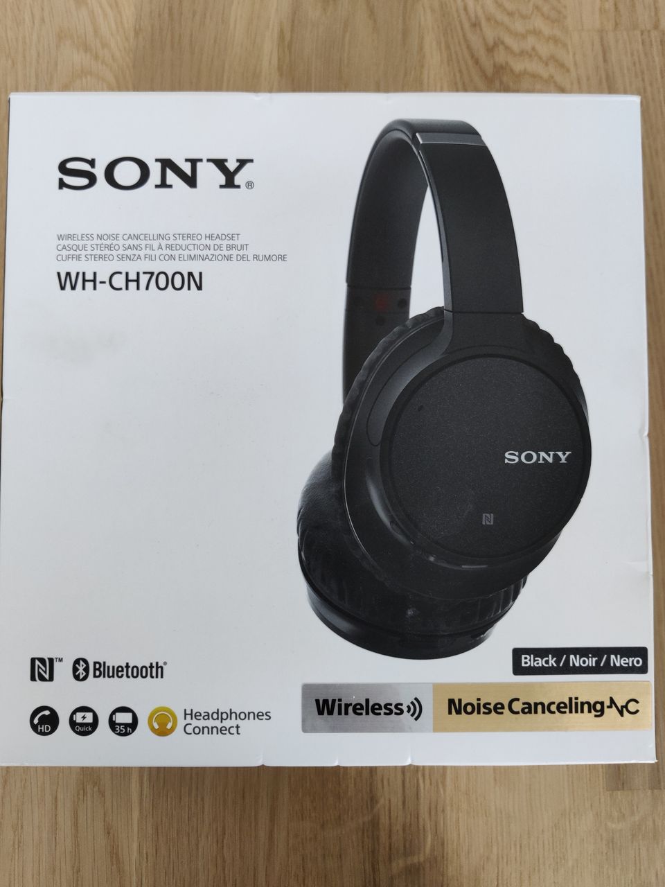 Sony wh-ch700n bluetooth vastamelu kuulokkeet