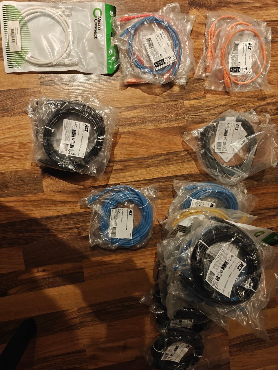 Verkkokaapeli cat6 rj45