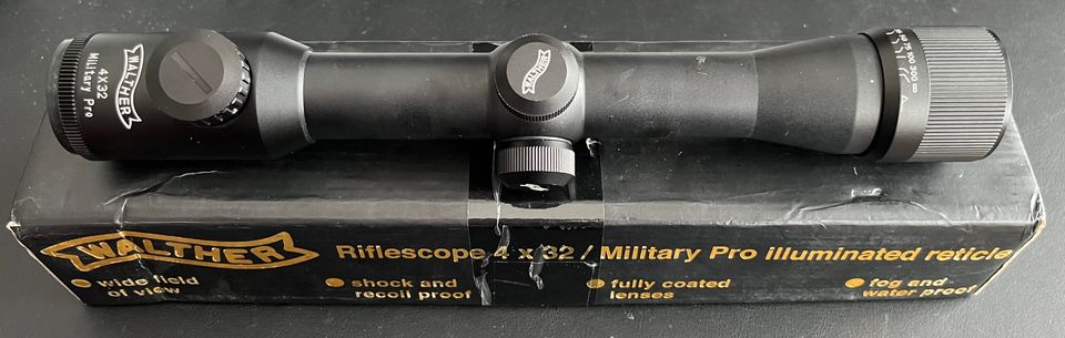 Kiikaritähtäin Walther 4x32 Military Pro IR