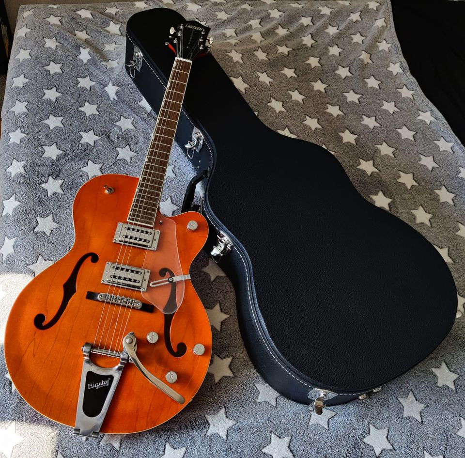 Gretsch G-5120 Oranssi puoliakustinen sähkökitara