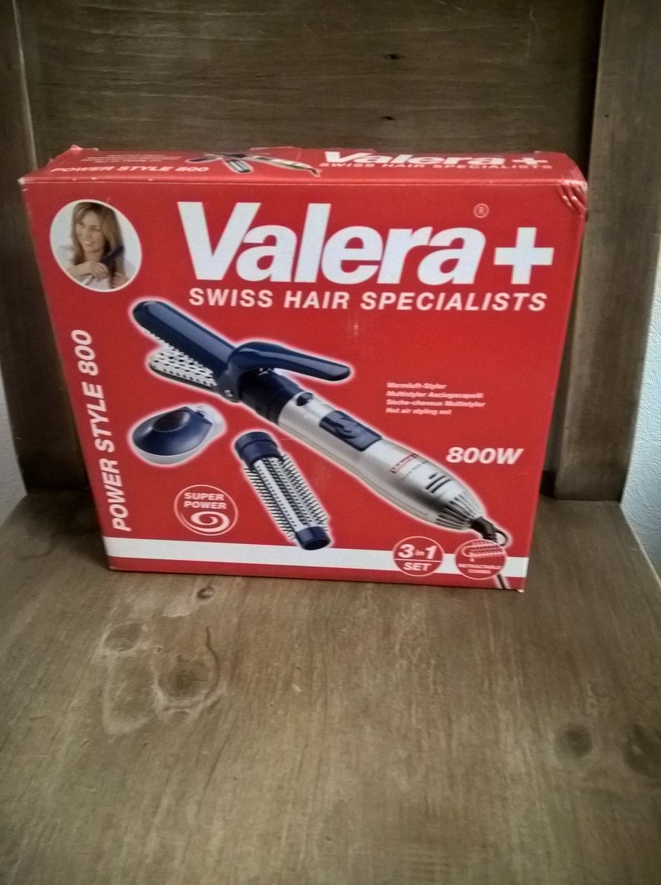 Uusi, ammattilaistason Valera Swiss made -hiustenmuotoilija 3 in 1 set