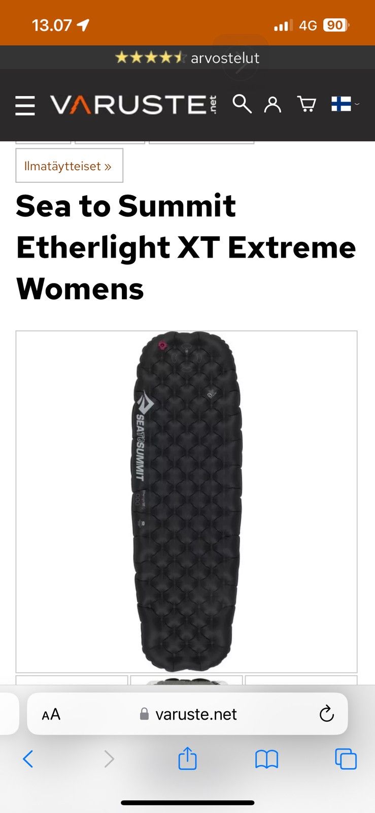 Sea to Summit Etherlight XT Extreme Womens