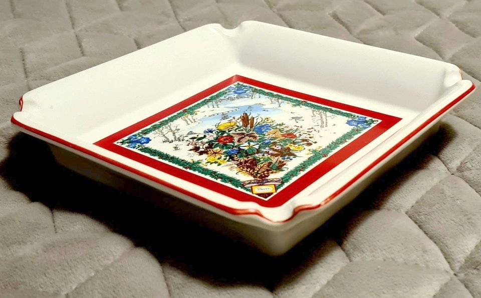 Gucci Winter Blooms Print Large Ashtray