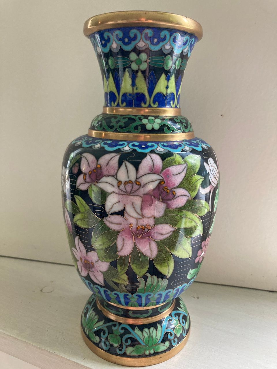 Cloisonne maljakko