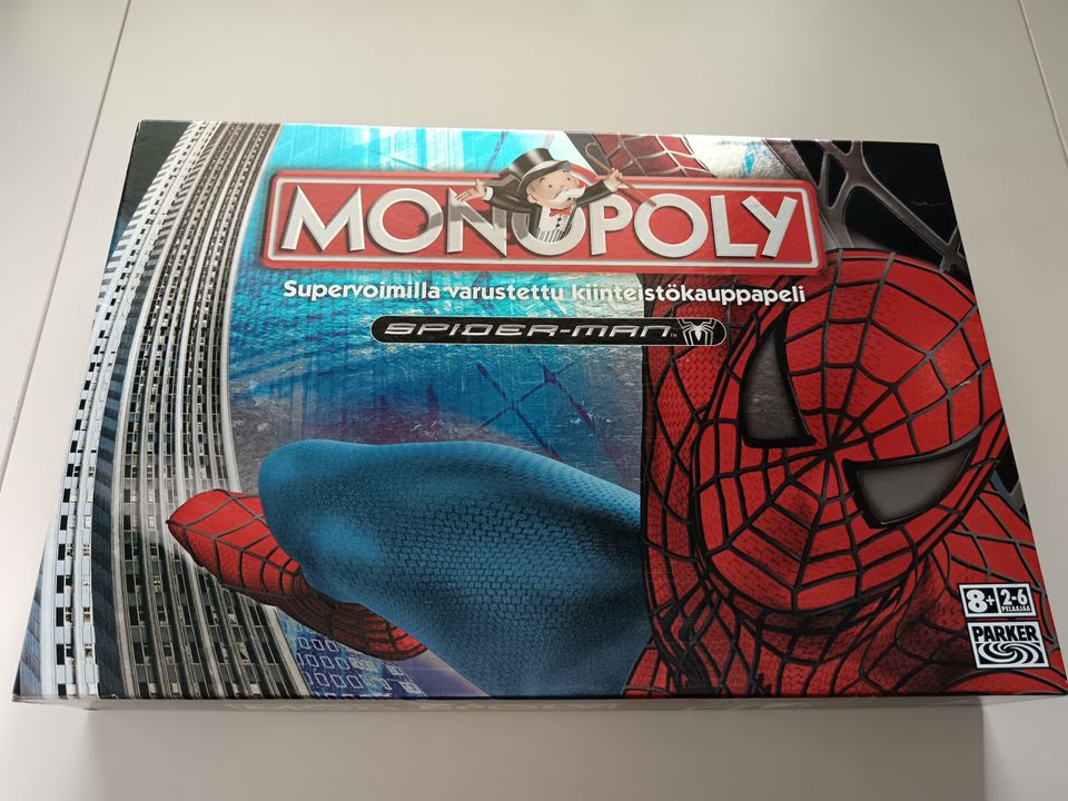 Monopoly Spider-man lautapeli