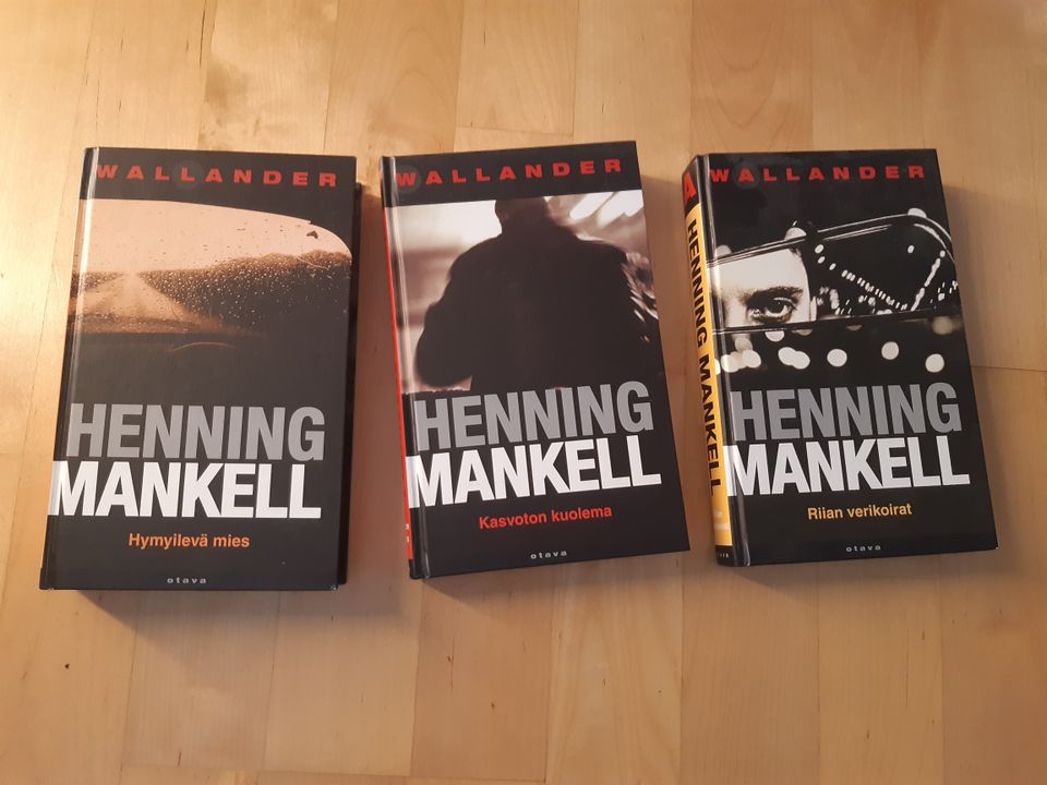 Henning Mankell Wallander -kirjoja