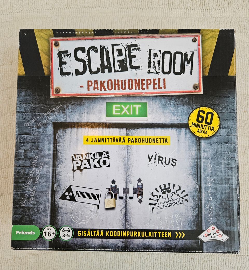 Escape room -pakohuonepeli