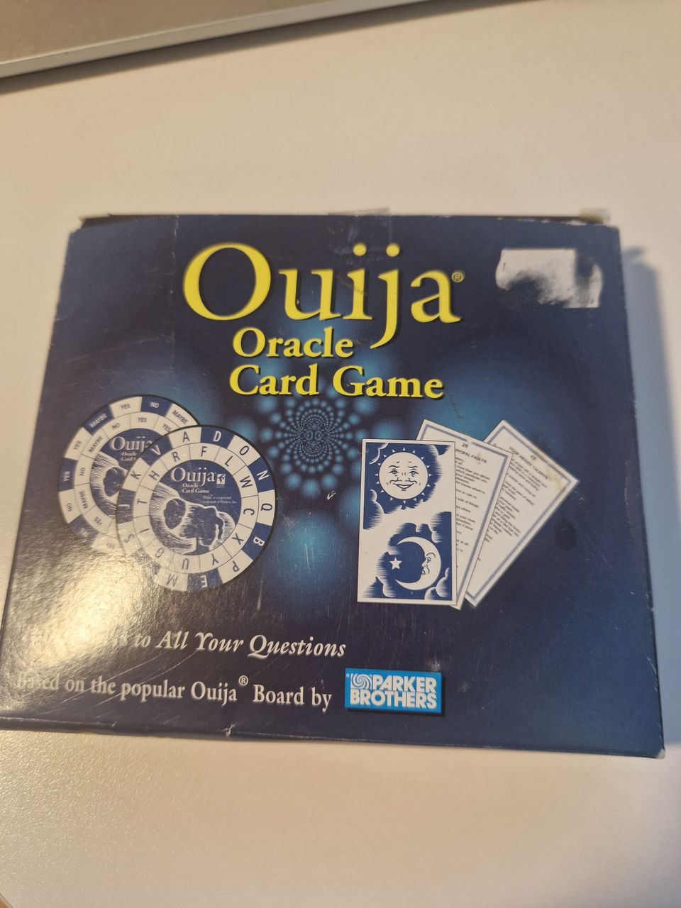 Ouija oracle card game