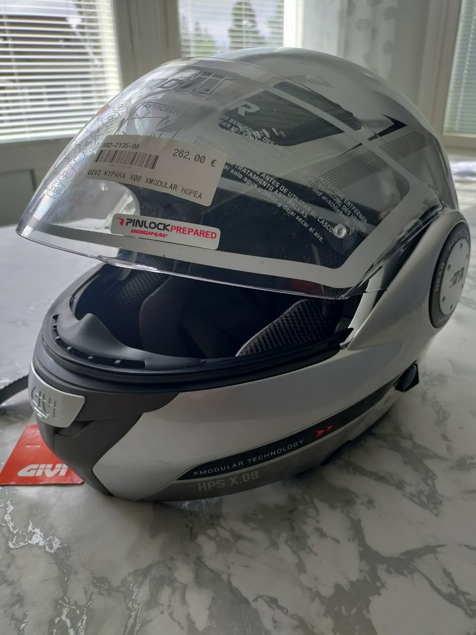 Givi X.08 X-Modular hopeakypärä, koko xxs 52