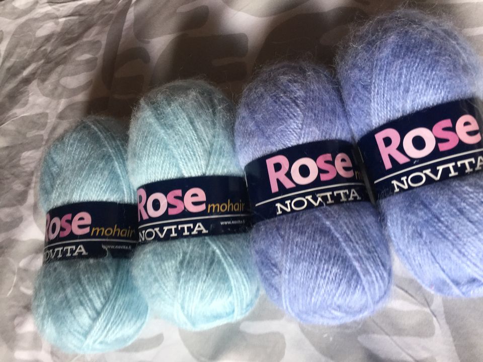 Rose Mohair lankaa