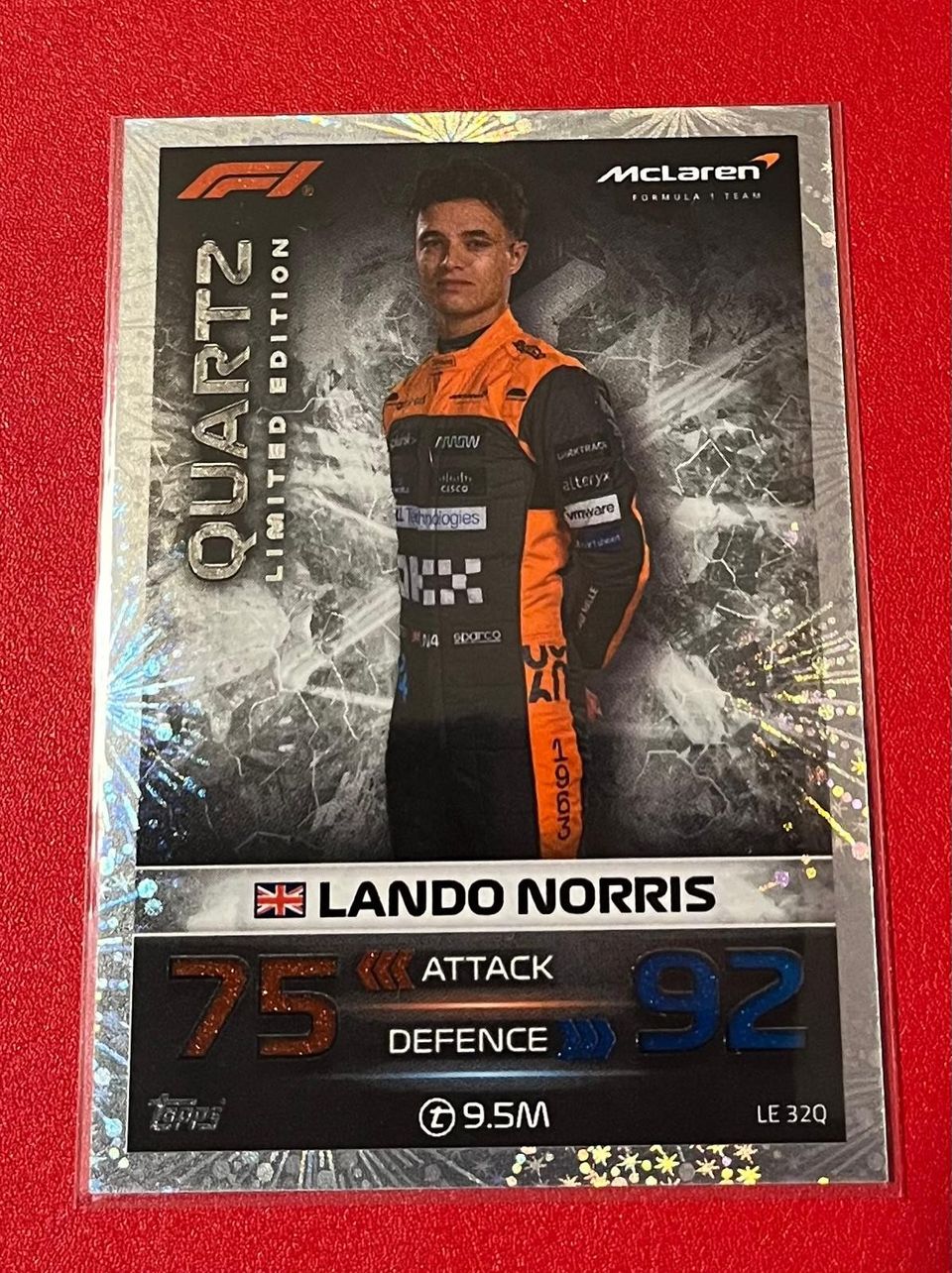 Topps F1 Turbo Attax Lando Norris LE32Q