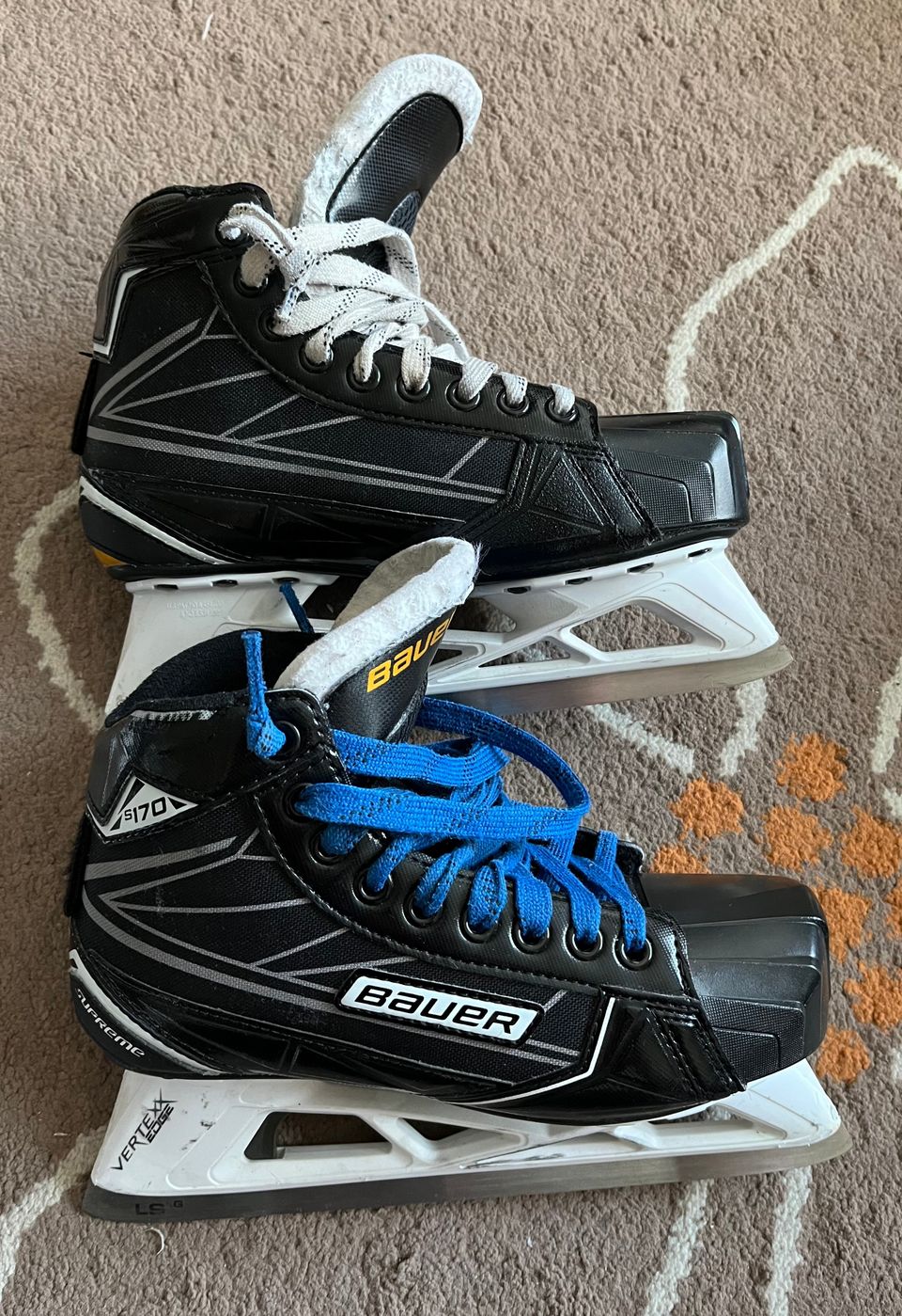 Bauer Supreme S170 5.0EE (38.5) mv-luistin kaksilla terillä (uudet 3kk vanhat)